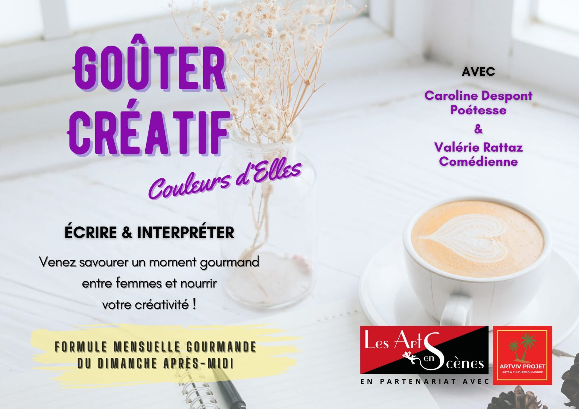 Goûter créatif — recto