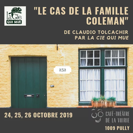 Le cas de la famille Coleman — Voirie (recto)
