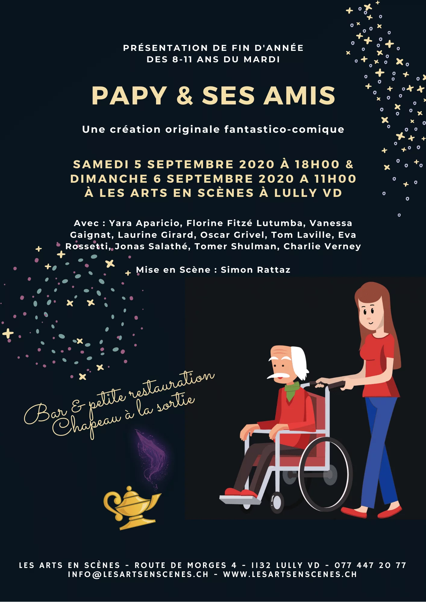 Papy et ses amis